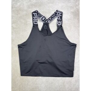 Nike Pro Dri-FIT Cropped Tank Top Women's Sz XL Intertwist Trainer Top